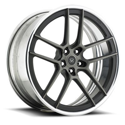 Серебряное самое лучшее колесо 22 сплавов вогнутое оправ автомобиля с 5x114.3 для подгонянный