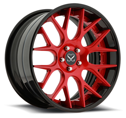 Конкавные двухдельные кованые колеса 17-22 дюймовые алюминиевые колеса для автомобилей для BMW X7