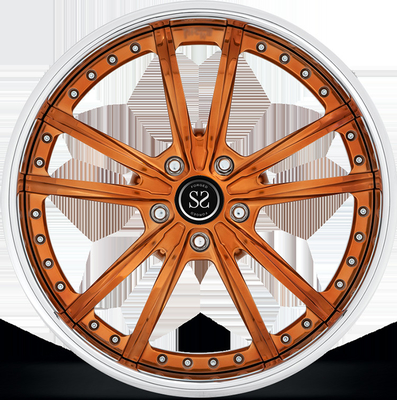 Оранжевая машинка 2 шт. кованые колеса 5х112 5х120 для GT50 Bmw 525i