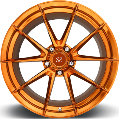 18 19 20 21 22 дюймовые колеса Landrover Discovery Оранжевый 1-Pc кованый алюминиевый сплав A6061 T6 стилирование пользовательские ремни