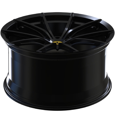 Специальный глянцевый черный 20x8.5 5x112 1-PC кованые ремни для Volkswagen Viloran