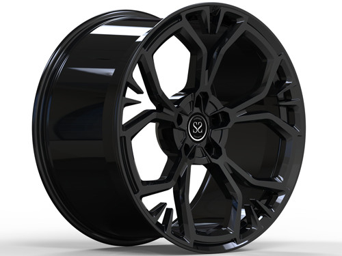 Специальный дизайн для Porsche Cayenne кованые моноблочные ремни глянцевые черные колеса на заказ