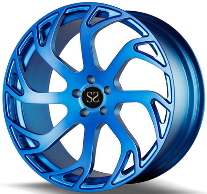 Изготовленные на заказ голубые 20 выкованных колес сделанных из алюминиевого сплава 6061-T6 для Форда 5x108