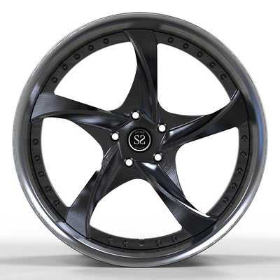 Lamborghini Custom 20-дюймовые двухкомпонентные кованые колесные диски с большой кромкой 5x120