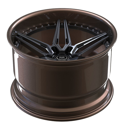 22 дюйма изготовленное на заказ 2-Piece выковал оправы колес для Nissan GTR R35