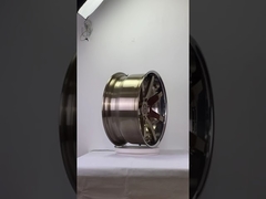 Custom Polished Bronze 2-Piece Forged Car Rims