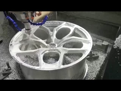 Выкованные оправы одной 1 сатинировки Monoblock 18X10.5 части черные для колес автомобиля BMW Мерседес Порше