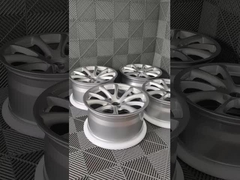 Глянцевые серебряные на заказ 1-PC кованые ремни для Porsche 991,996