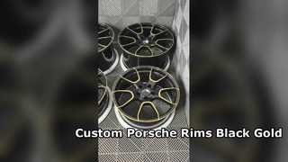 OEM-диски Porsche черное золото 18~24 дюйма