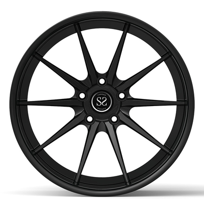 сплав колес Мерседес сатинировки 19x9.5 черным выкованный Benz изготовленный на заказ алюминиевый снабжает ободком 5x112