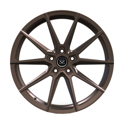 Темные бронзовые диски колеса 19inch 1 части для Audi S4 Monoblock выковали роскошные оправы