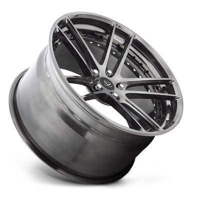 Гипер серебро 1PC кованые автомобильные кольца из сплава 21 дюйм для колес Tesla Custom Luxury