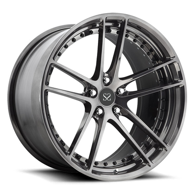 Гипер серебро 1PC кованые автомобильные кольца из сплава 21 дюйм для колес Tesla Custom Luxury