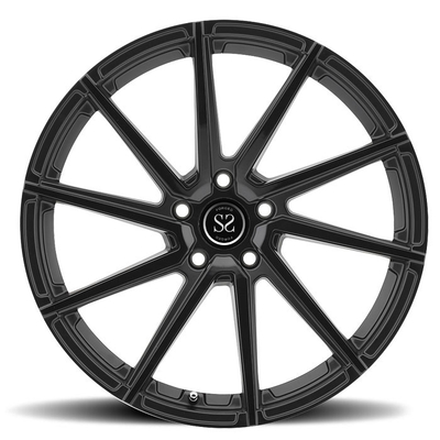 Черный сплав подгоняет выкованную алюминием фабрику фарфора оправы колес автомобиля