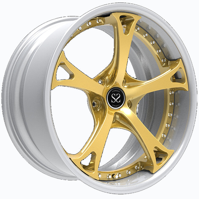 алюминий 5кс112 5кс120 20 оправ дюйма катит для колес вторичного рынка автомобиля сверхмощных выкованных