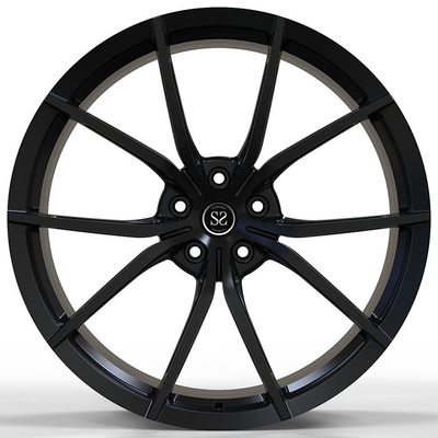 Чернота 1-Piece лоска выковала оправу 20mm колес 2-Steps для Auid RS5