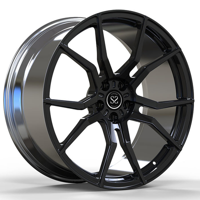 чернота Audi лоска 22X9.5 выковала оправы 5X120 алюминиевого сплава колес для Range Rover