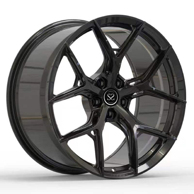 Штейновый ПК черноты 1 выковал колеса 20inch расположенный ступенями для BMW IX3 Monoblock