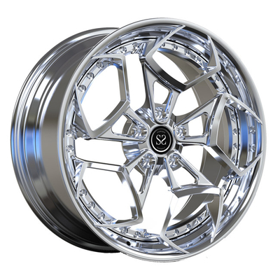 19inch выковало 2 губу диска ПК отполированную колесами для роскошных оправ автомобиля Benz A35 Мерседес