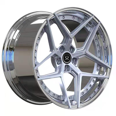2 части 19inch 19x10 19x10.5 выковала колеса Тойота Supra шагнутая губа отполировала оправы