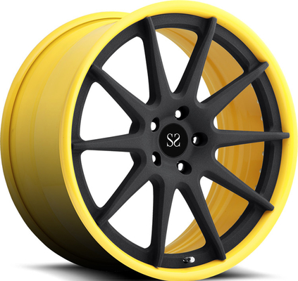 выкованное 20x10.5 20x12 2PC снабжает ободком диск черноты бочонка лоска для Nissan GT-r