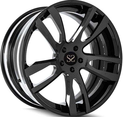 Черная сторона 3PC выковала алюминиевый Ford Mustang 20x9.5 колес оправ | 20x12.5