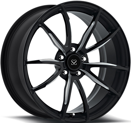 Monoblock 1 часть выковало колеса оправ для бронзы Gt 19inch мустанга вогнутой темной