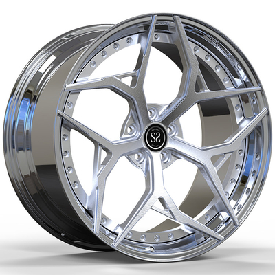 сплав 8.5Jx21 2PC алюминиевый снабжает ободком колеса ET25 10Jx21 ET41 на BMW 730 740 750 M760