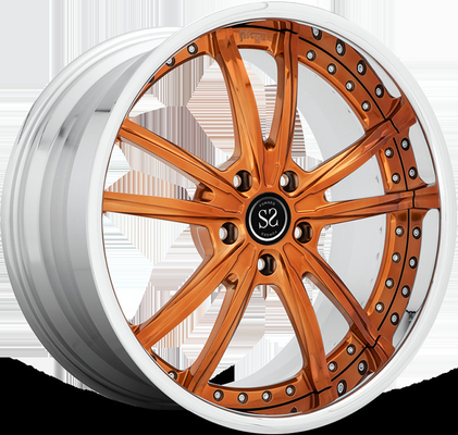 Таможня Matt Брауна 2 части выковала колеса 21x9 5x112 для Audi S8