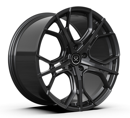 Отполированные губы 1 часть выковали колеса черноты 20inch Порше 911 штейна Monoblock оправ вогнутые