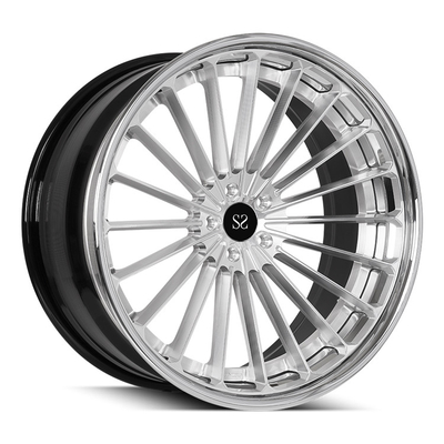 21x10 21x12 3PC выковало колеса алюминиевого сплава полирует для C6 Корвета Z06