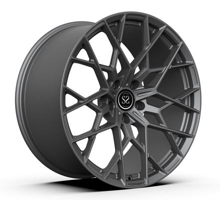 Monoblock выковало штейновые черные оправы 22inch 22x10.5 22x11.5 расположило ступенями колеса Порше Кайенны