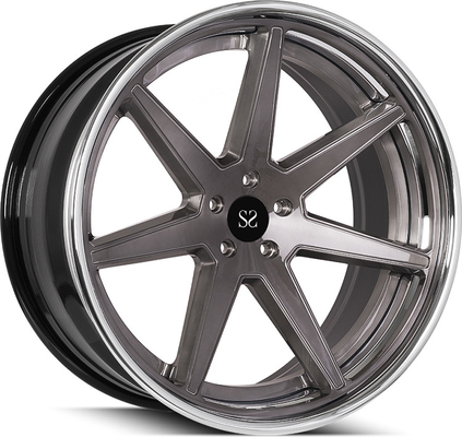 Изготовленное на заказ 3PC выковало оправы 22X10.5 5x130 алюминиевого сплава на класс 6,3 Amg g
