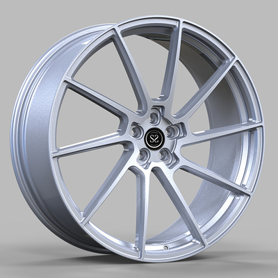 Изготовленное на заказ серебряное 1PC выковало оправы 19x8.5 18x8.5 алюминиевого сплава для SUBARU WRX VB