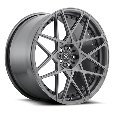 Сплавные ремни 1PC кованое колесо для Land Rover Ferrari черный 18 19 дюймов 5х112