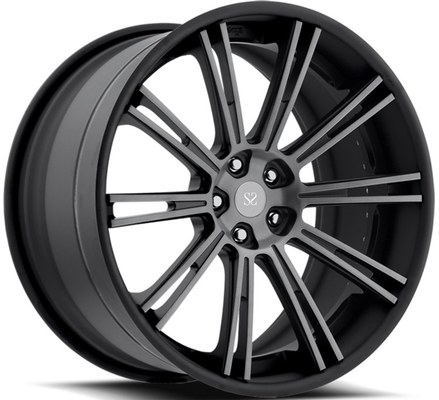 Для Benz SLS-класса черный машинный лицевой 18 19 20 21 22 дюймовые 2-PC кованые сплав на заказ колеса