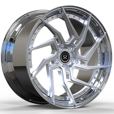 2020 Chevrolet Corvette C8 22x10.5 5x114.3 ET36 Специально кованные 2-PC ремни полированные губы