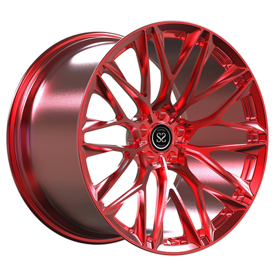 SLS AMG Черная серия 20x11 и 21x13 на заказ 1 шт. кованые ремни Candy Red
