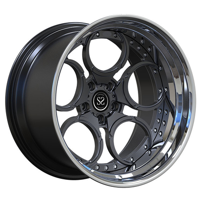 Nissan GTR Staggered 19 и 20 дюймов 5x114.3 PCD на заказ 2-PC кованые кольца из сплава