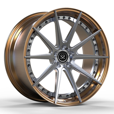 Audi Rs6 C8 23x11 2 шт. кованые колеса на заказ Бронзовый + Серый