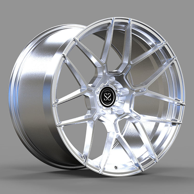 Porsche 996 Turbo Clear Brushed 1-PC кованые колеса 18х9 и 18х12