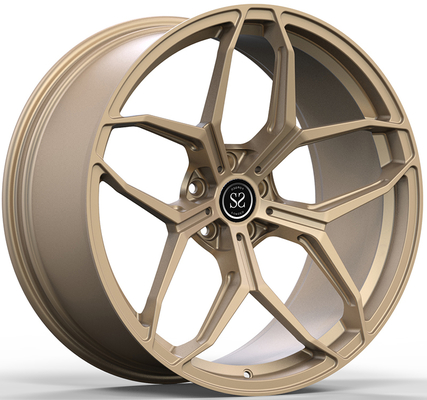 19x9.5 и 10.5 бронзовые кованые диски на заказ для BMW E46 M3 2004 года