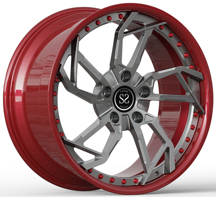 20x9.5 и 21x12 специально изготовленные 2-PC кованые ремни для Porsche Carrera 992
