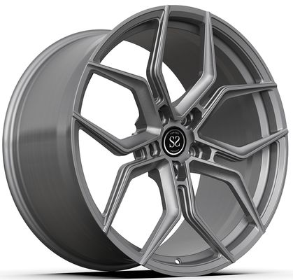 21x9.5ET46/21x11ET58 5x130/71.6 Серые кованые диски Custom 1-PC для PORSCHE CAYENNE
