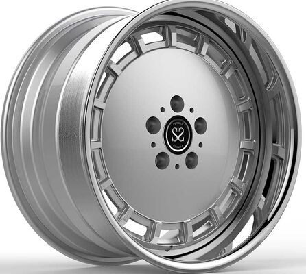 19x8.5ET38/19x9.5ET56/5x112/66.6 3-PC Полированные+Бронзовые ремни для 2019 Mercedes-Benz C-Class AMG C 63 S Br205
