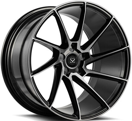 18x8.0 Сатиновый черный полированный диск, кованые диски 1-PC для Audi A1