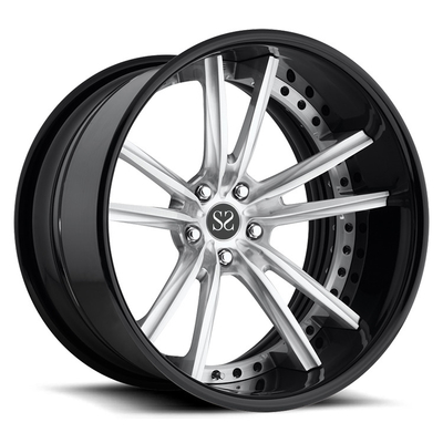 Подгонянные оправы сплава для lAMercedes-Benz AMG GTS/21inch 2-Piece выковали картину 5x112 болта колес изготовленную на заказ