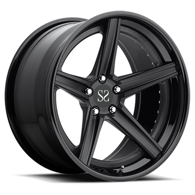 Чернота 120.65mm PCD лоска оправы сплава 19 дюймов для Lexus Monoblock выкованное 5x114.3
