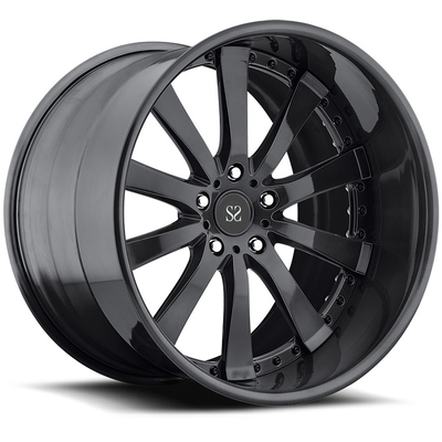PCD 139.7mm 21inches 2-Piece выковало колеса на McLaren 650 5x112 5x120 5x114.3