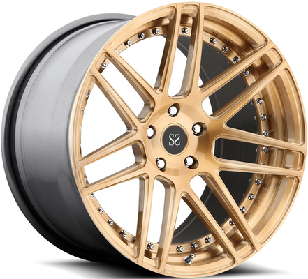Классическое расположенное ступенями 22inch 2-Piece выковало колеса для Auid RS6 5x112